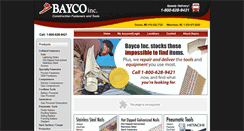 Desktop Screenshot of baycoinc.com